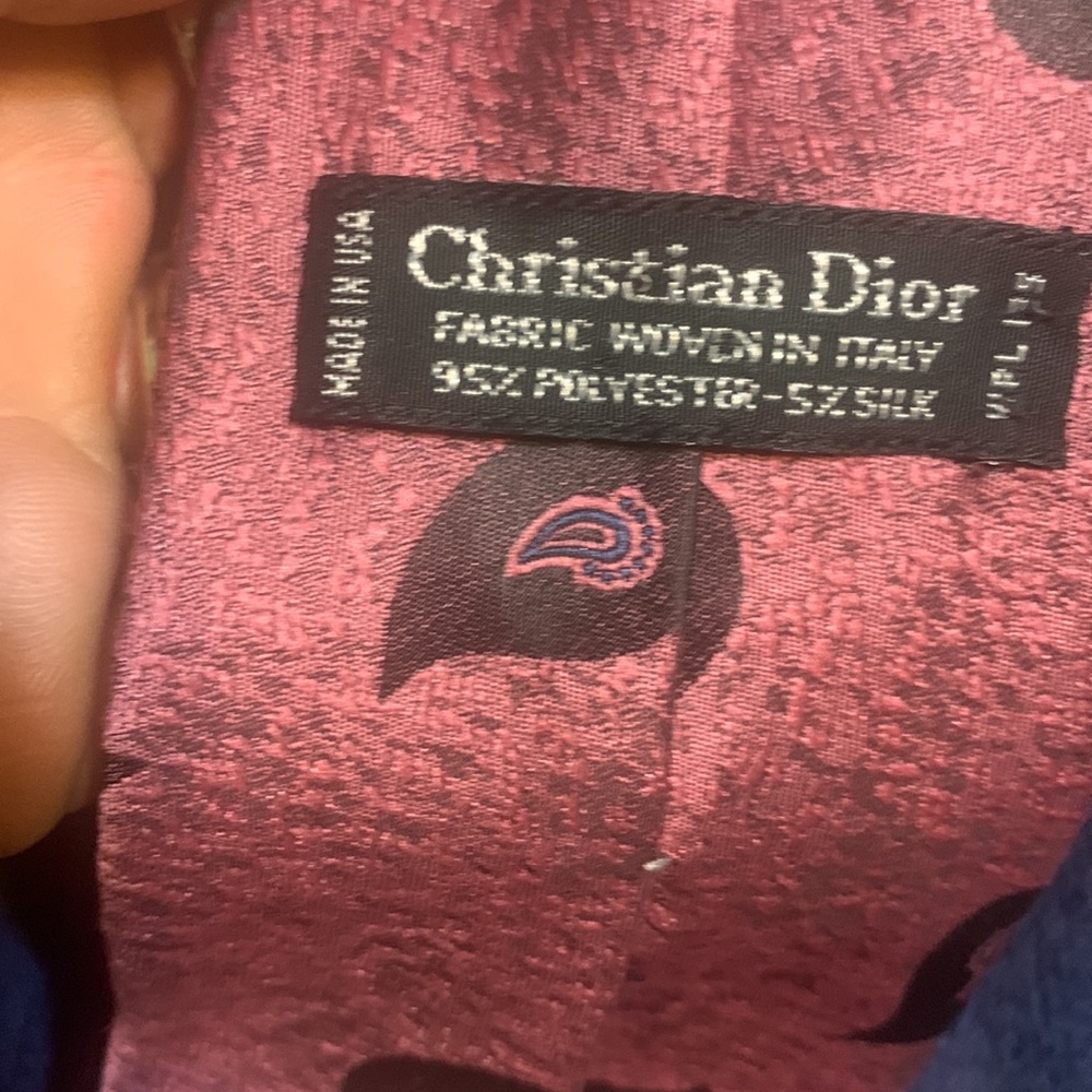 Christian Dior tie - Picture 4 of 6
